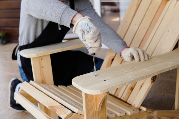 Patio Chair Assembly in Johnson City
